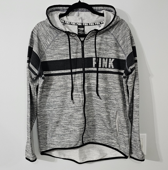 PINK VS athletic sweatshirt with hoodie - Picture 1 of 5